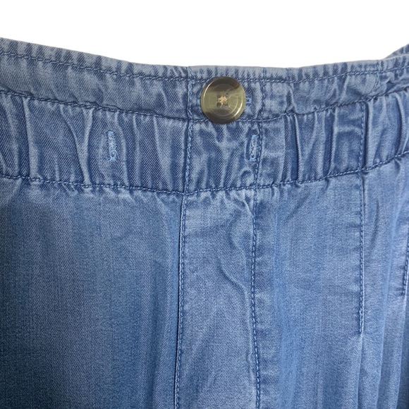 Beachlunchlounge Mallie Chambray Pull on Pants - Picture 5 of 12